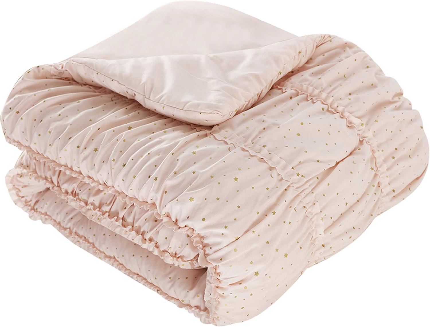 Celestial Princess Pink 4-Piece Comforter Set Twin