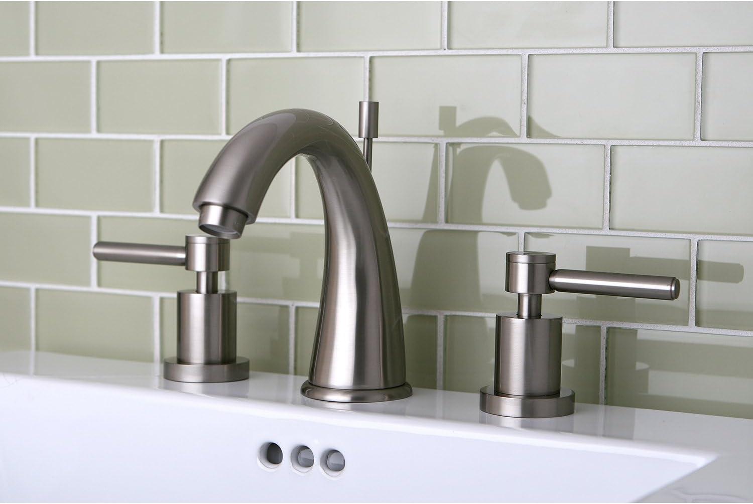 Concord Widespread Bathroom Faucet with Drain Assembly