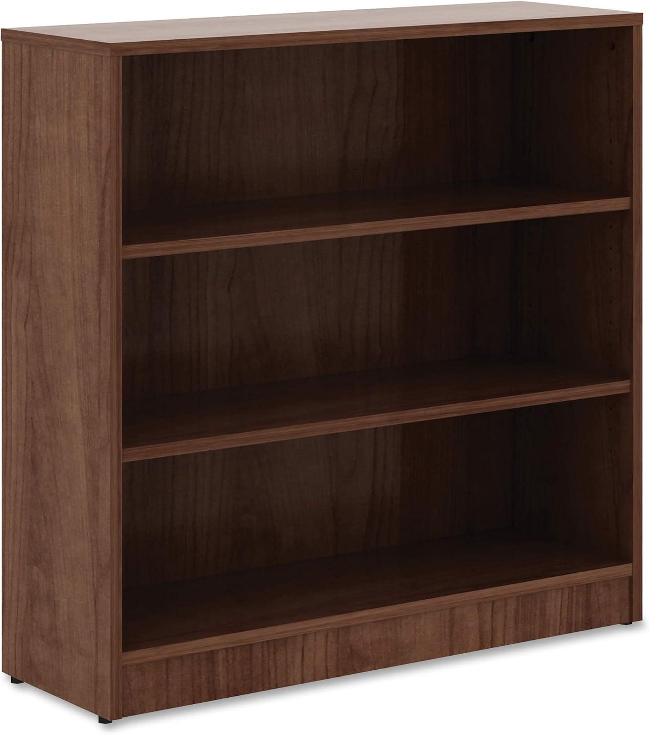 HYOHPOE Walnut Laminate Bookcase  36" x 36" x 12"