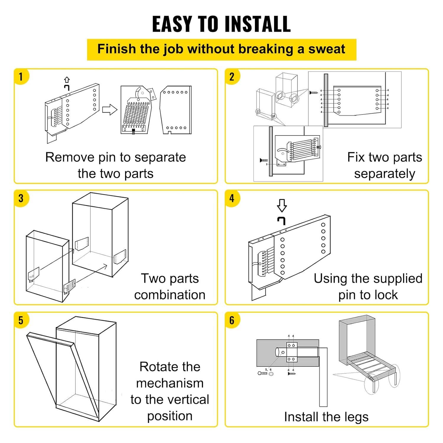 VEVOR Murphy Link Spring (Set of 2)