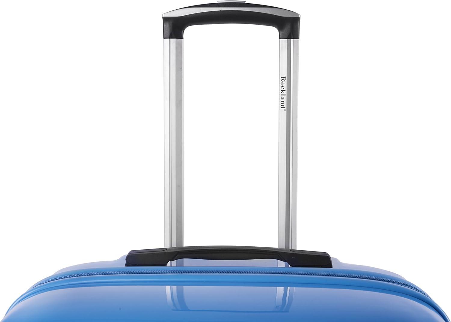 Luggage Expandable Spinner Set, Blue & Sky Blue - 2 Piece