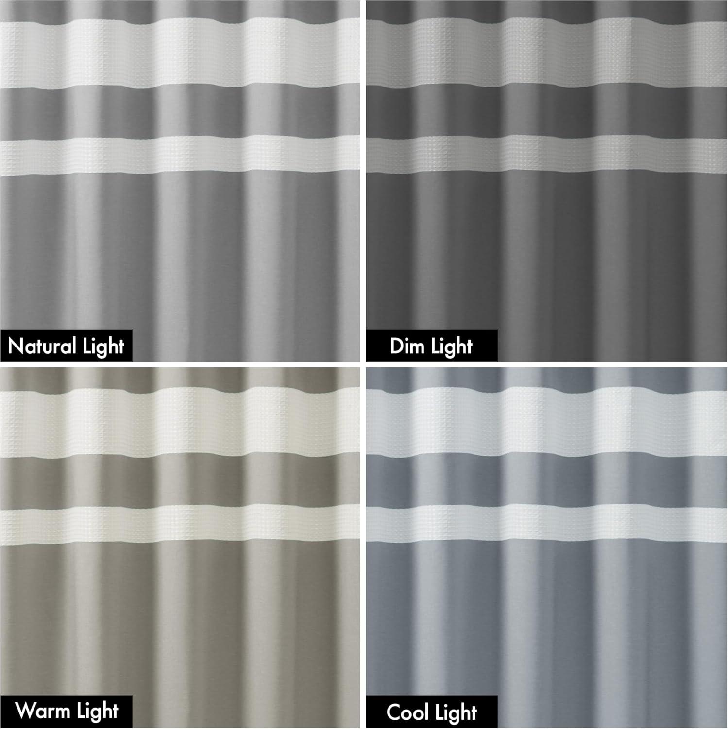 Striped Single Shower Curtain