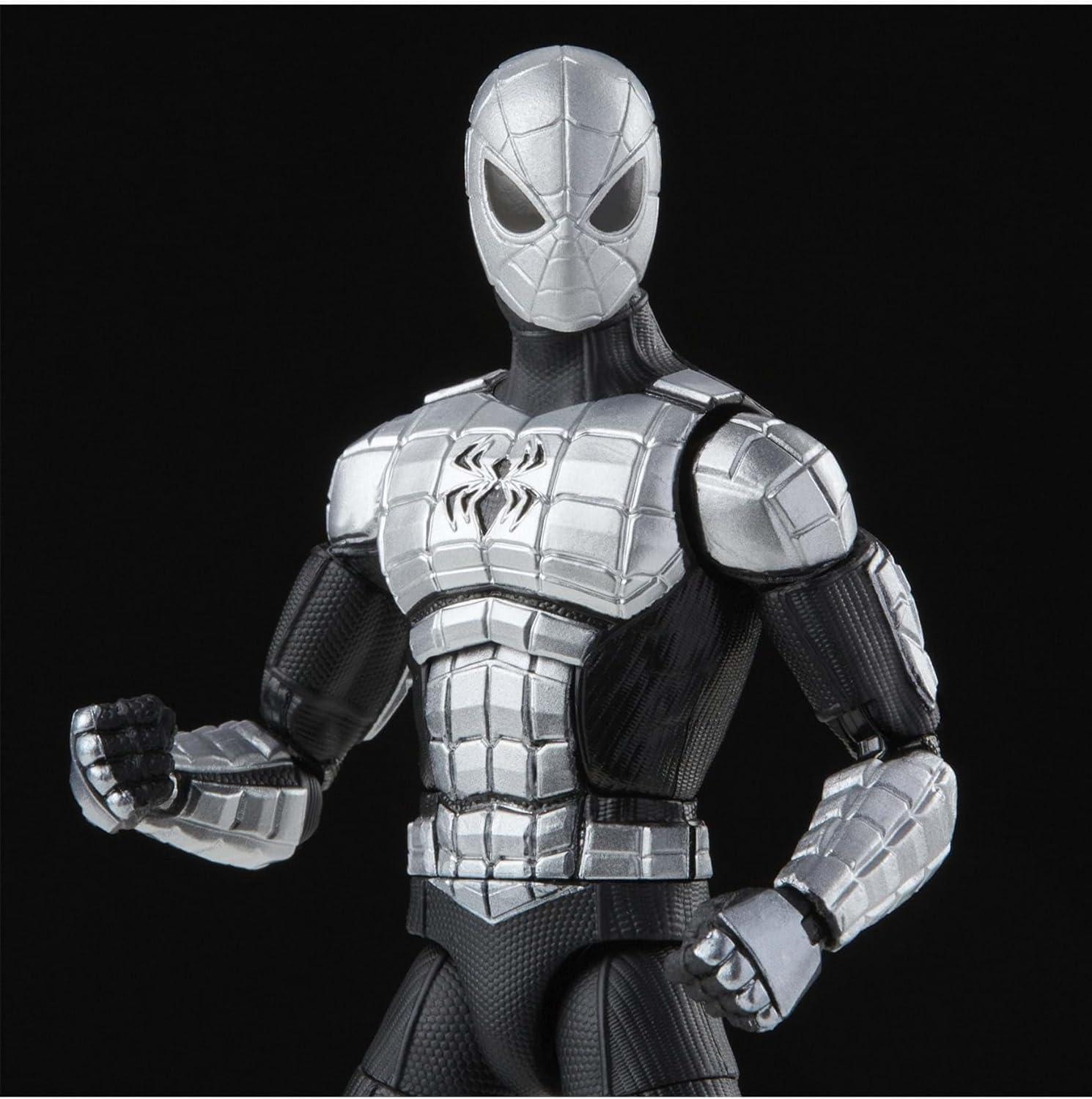 Marvel Legends Series Spider-Man 6-inch Spider-Armor Mk I Action Figure Toy, Includes 4 Accessories