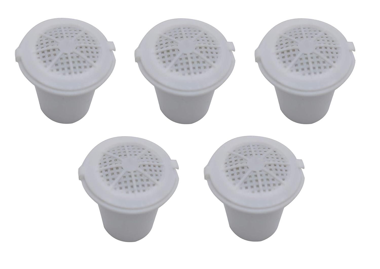 Blendin Reusable Refillable Pod Capsule Coffee Filter, Compatible with Nespresso Coffee Espresso Maker System (5 Pack)