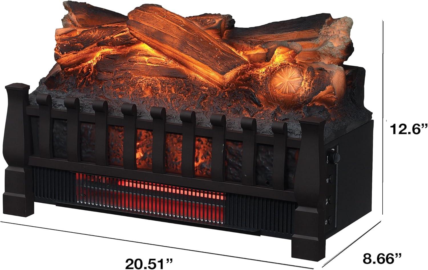 Duraflame 20-in Infrared Electric Fireplace Log Set