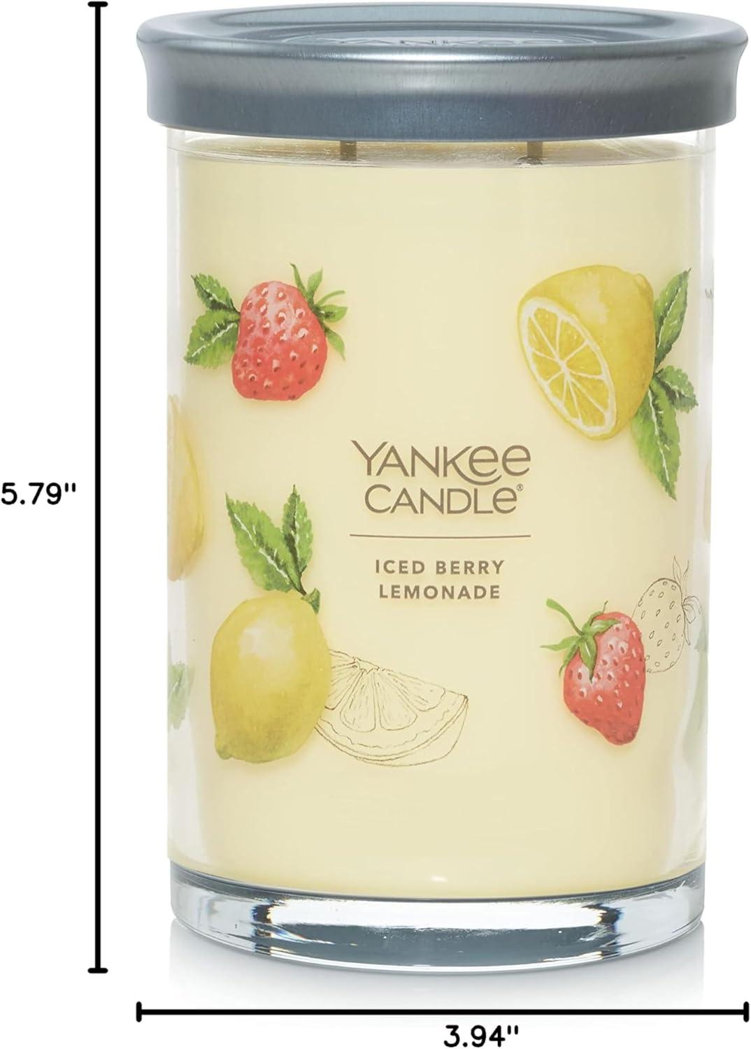 Iced Berry Lemonade Scented Soy Tumbler Candle