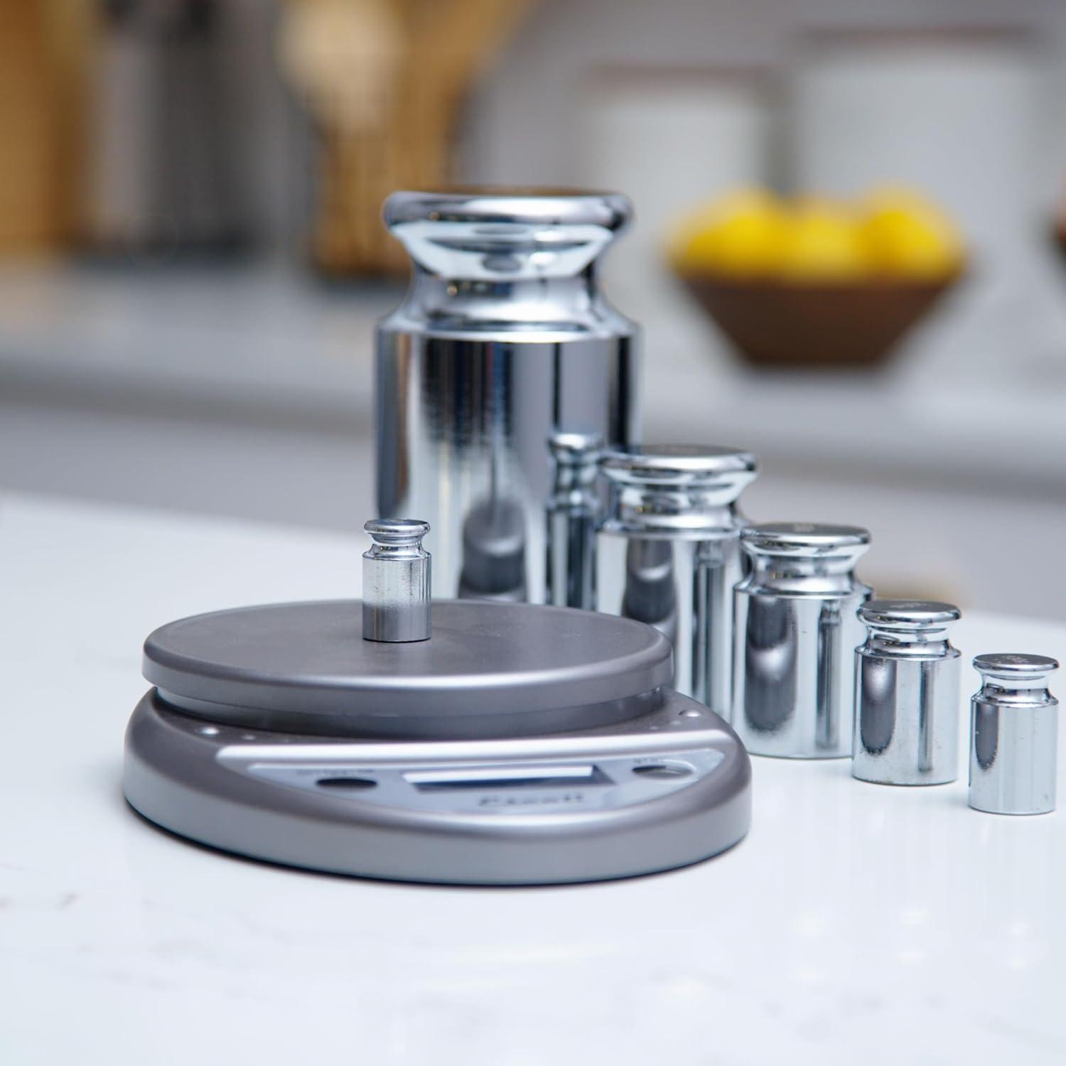 Escali 50g Calibration Weight – Precision Stainless Steel Calibration Weights for Digital Scale, Lab Balances, and Jewelry Scales