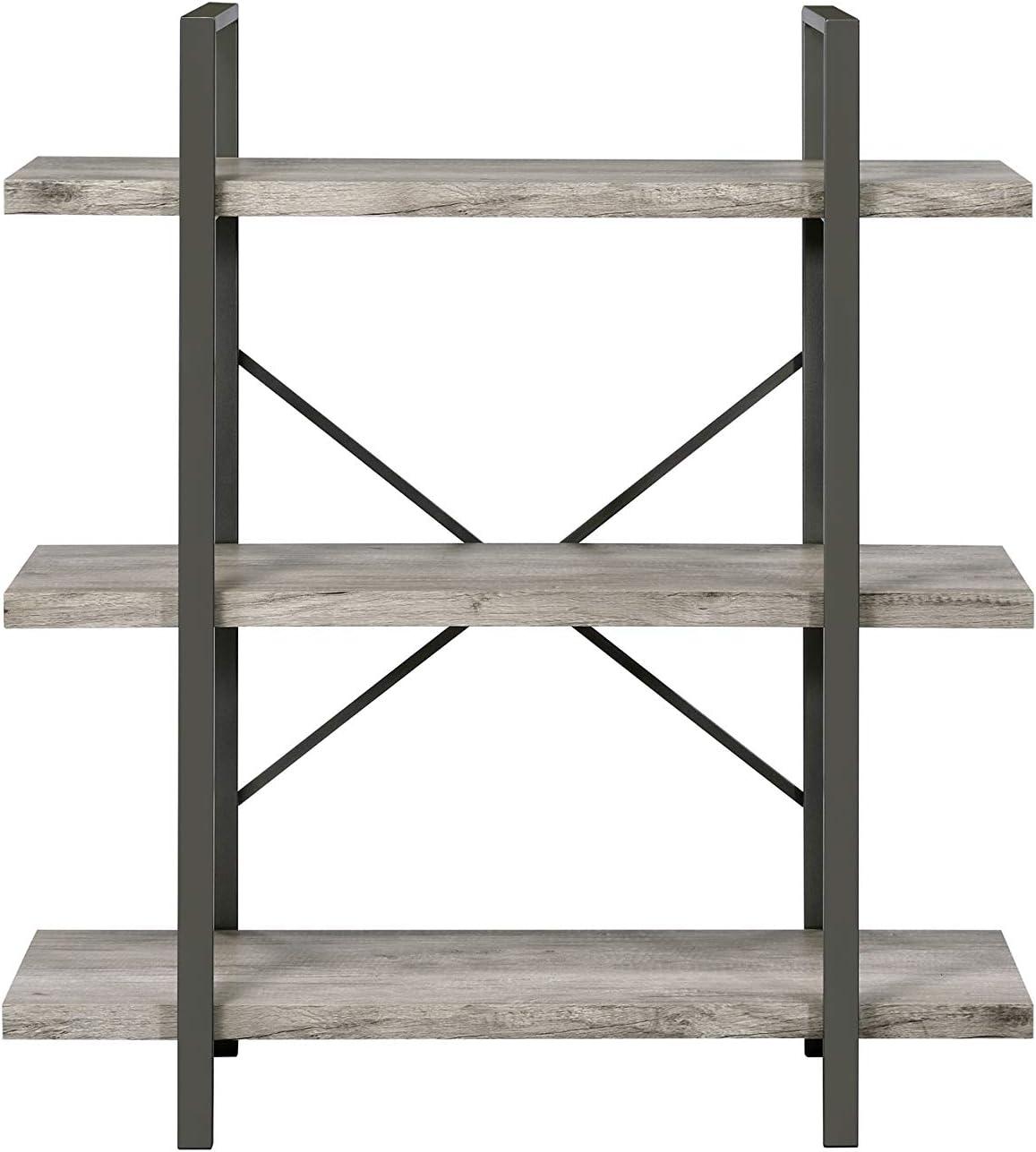 40" Cole 3 Shelf Bookcase with Frame - Coaster