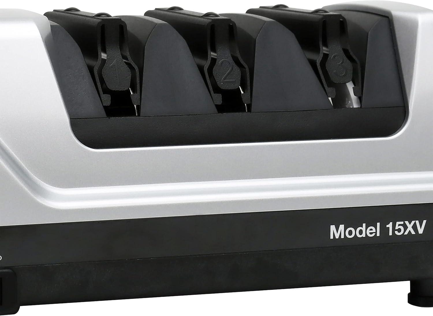 Chef'sChoice Chef'sChoice Model 15XV Professional Electric Knife Sharpener, 3-Stage 15-Degree Trizor