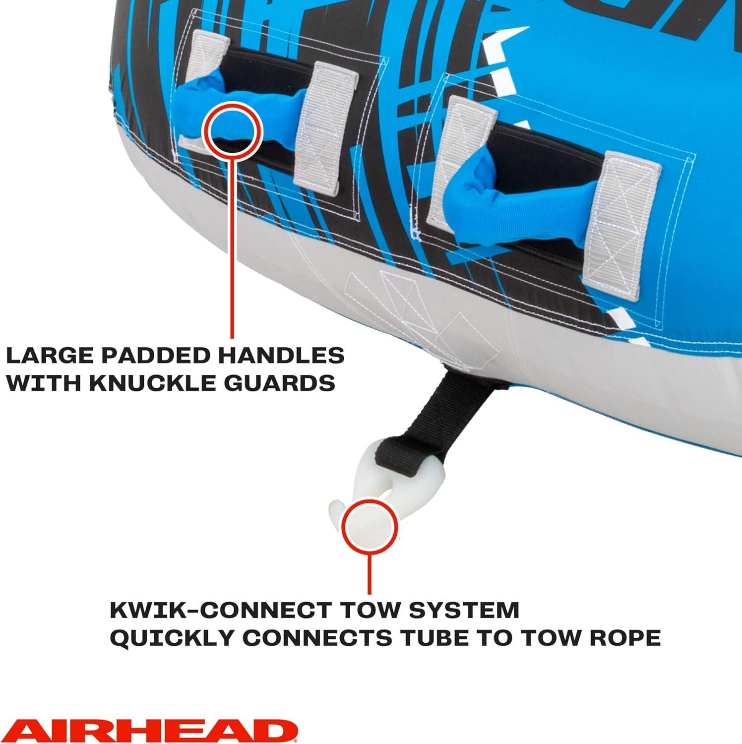 Airhead G-Force 2-Rider Towable Tube for Boating