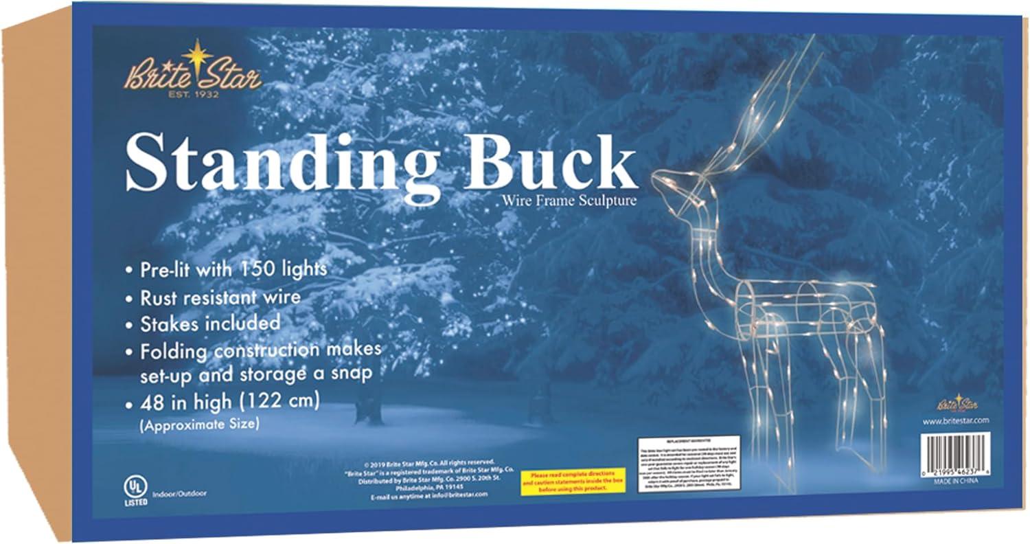 Brite Star 3D Lighted Reindeer