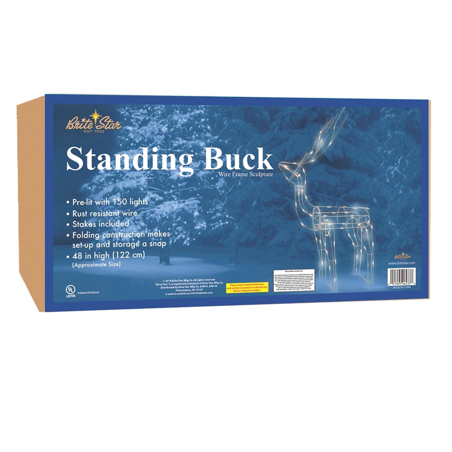 Brite Star 3D Lighted Reindeer