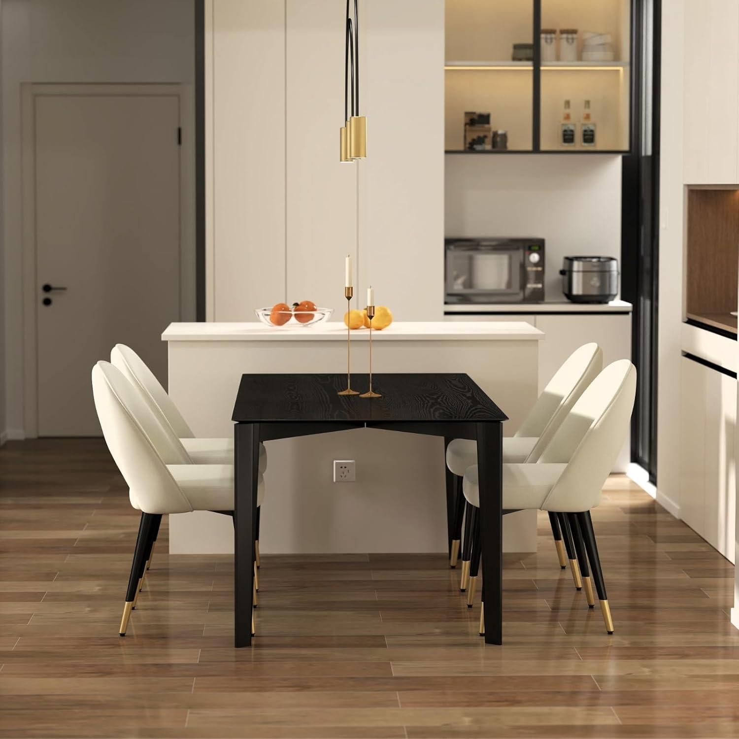 Mercer41 Volena 19.1'' H Velvet Upholstered Side Chair (Set of 2)