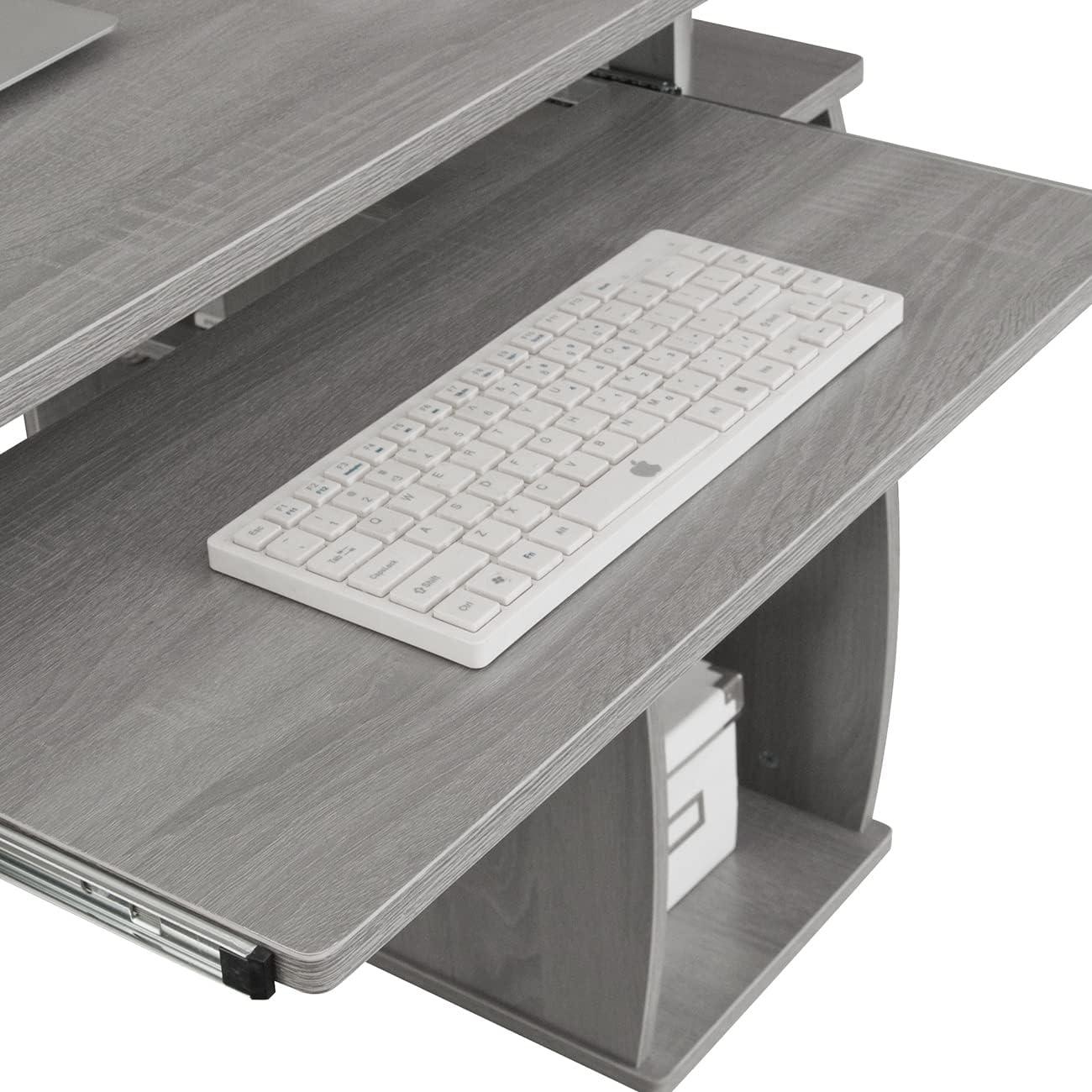 Hokku Designs Techni Mobili Complete Computer Workstation Desk With Storage