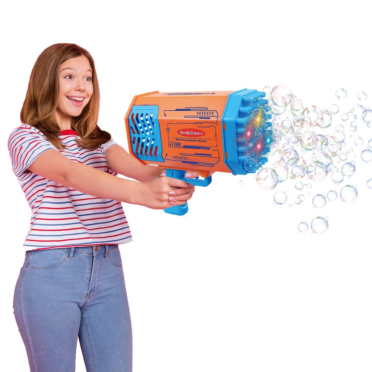 Rechargeable Big Bang Bubble Blaster