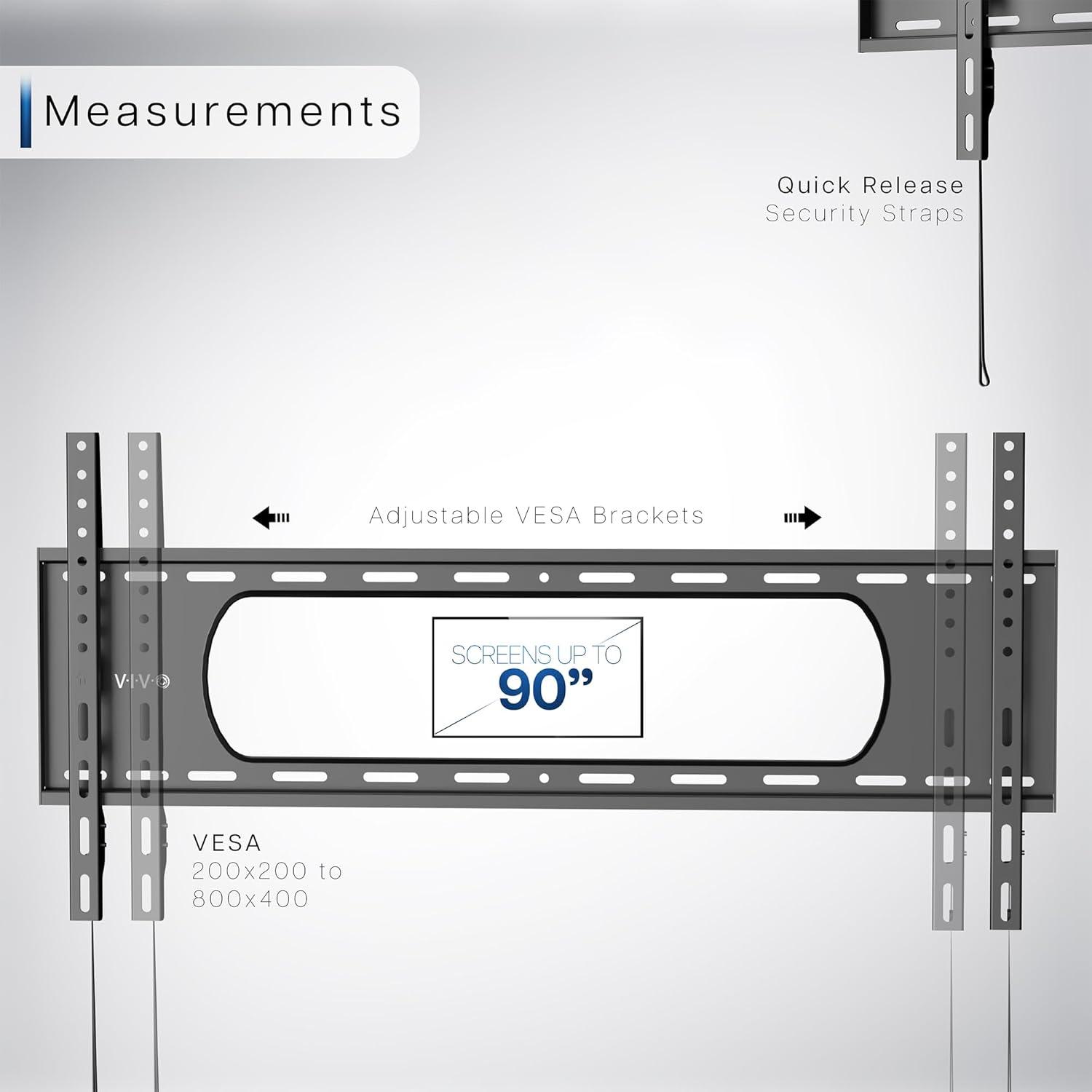 Vivo Ultra Heavy Duty TV Wall Mount