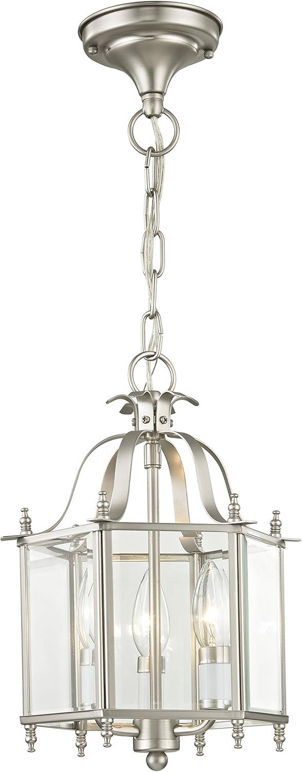 Livex Lighting Livingston 3 - Light Chandelier in  Brushed Nickel