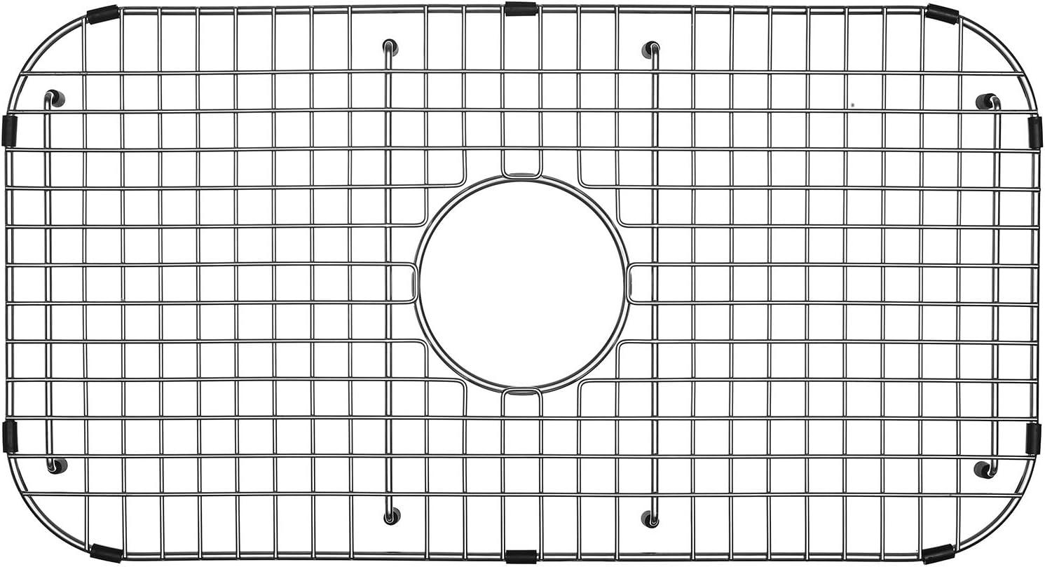 25.98-in x 13.98-in Center Drain Heavy-Duty Stainless Steel Sink Grid