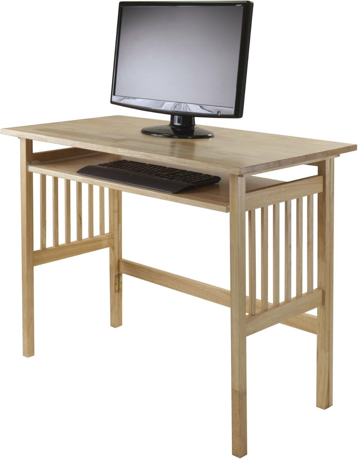 Bednarz Solid Wood Top Computer Desk