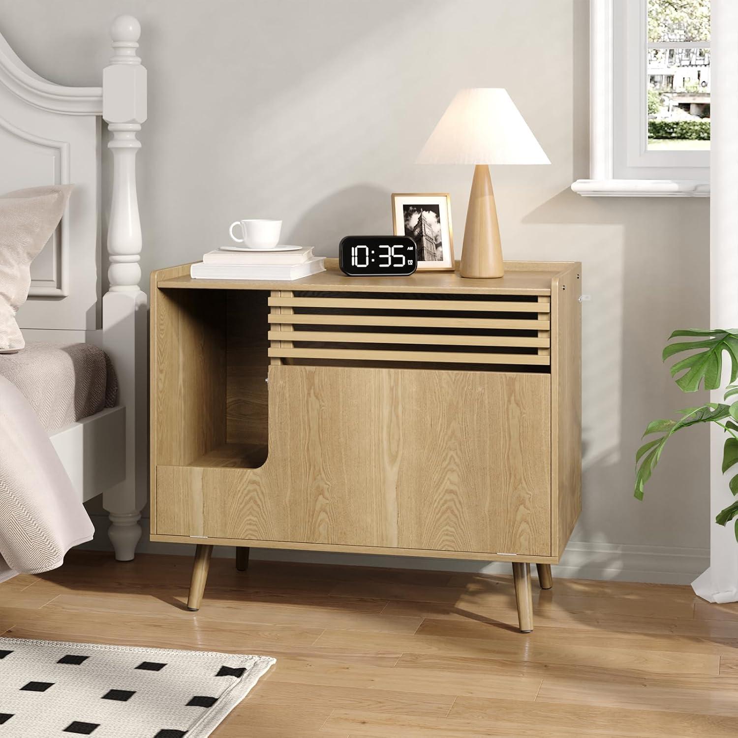 Archie & Oscar™ Cat Litter Box Enclosure With Cat Scratch Pad