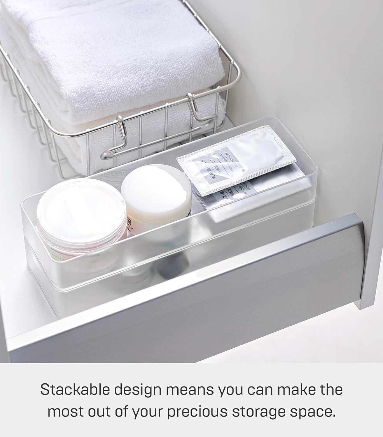 Yamazaki Home Yamazaki Home Stackable Organizers [Set Of 2] - Four Sizes, Large