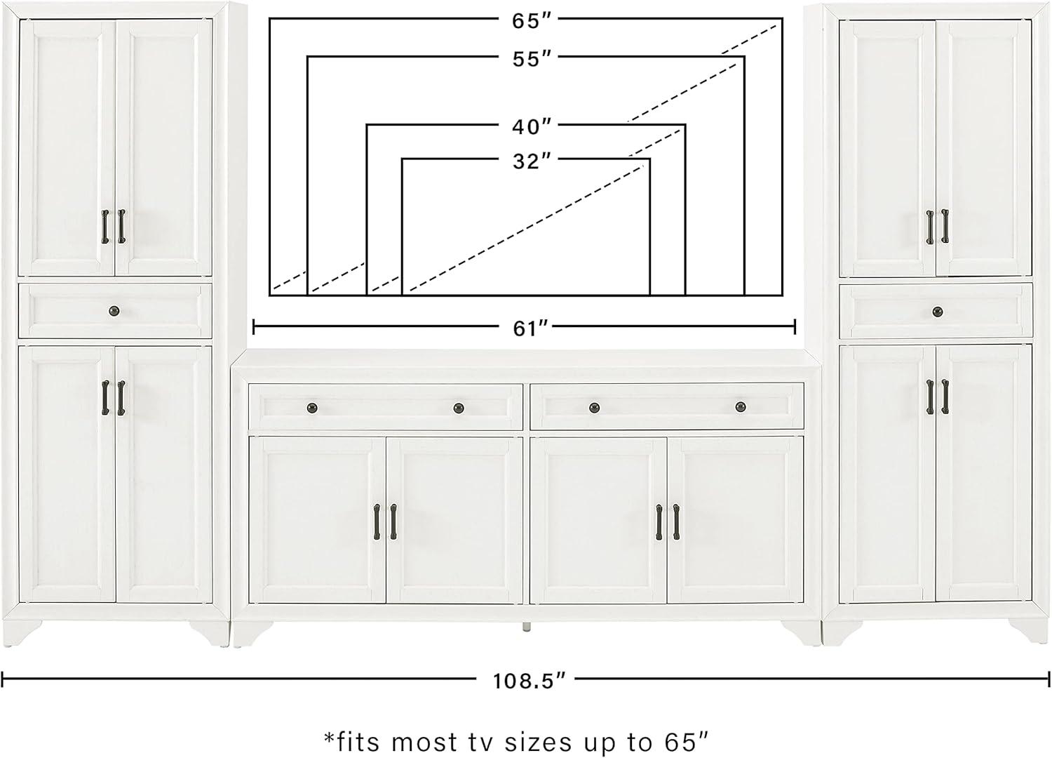 Tara Entertainment Center for TVs up to 65"
