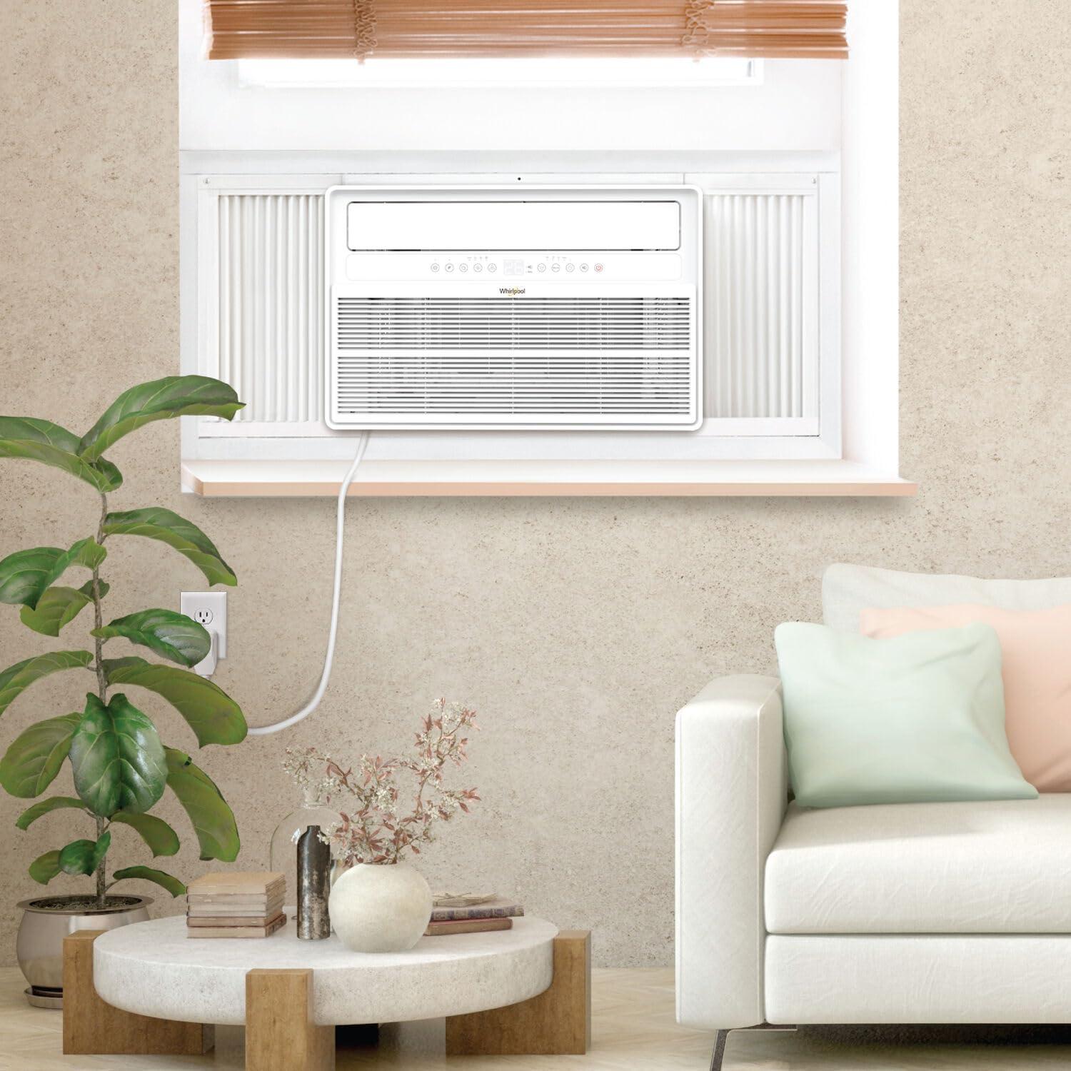 Whirlpool 18,000 BTU 230V Window Mounted Inverter Air Conditioner with Remote Control