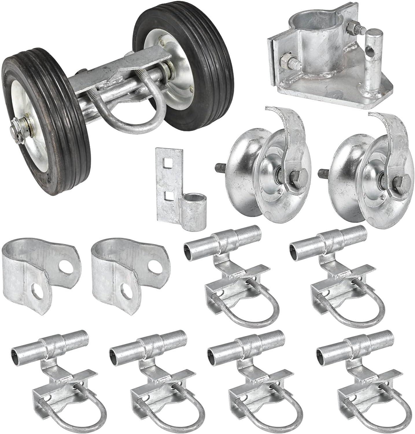 Rolling Gate Hardware Kit for Chain Link Sliding Gates