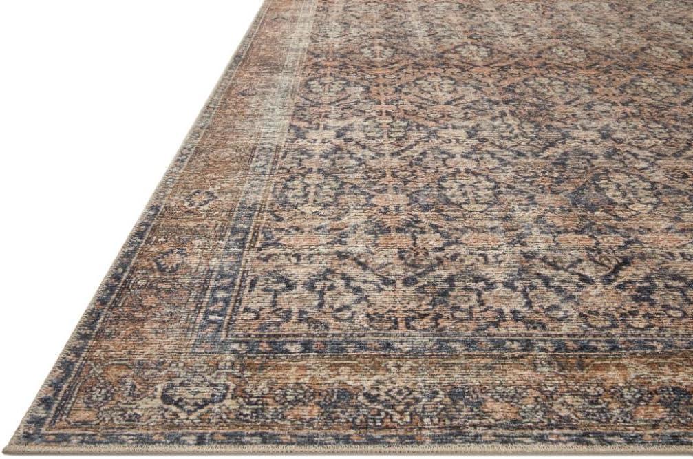 Billie Oriental Ink / Salmon Area Rug