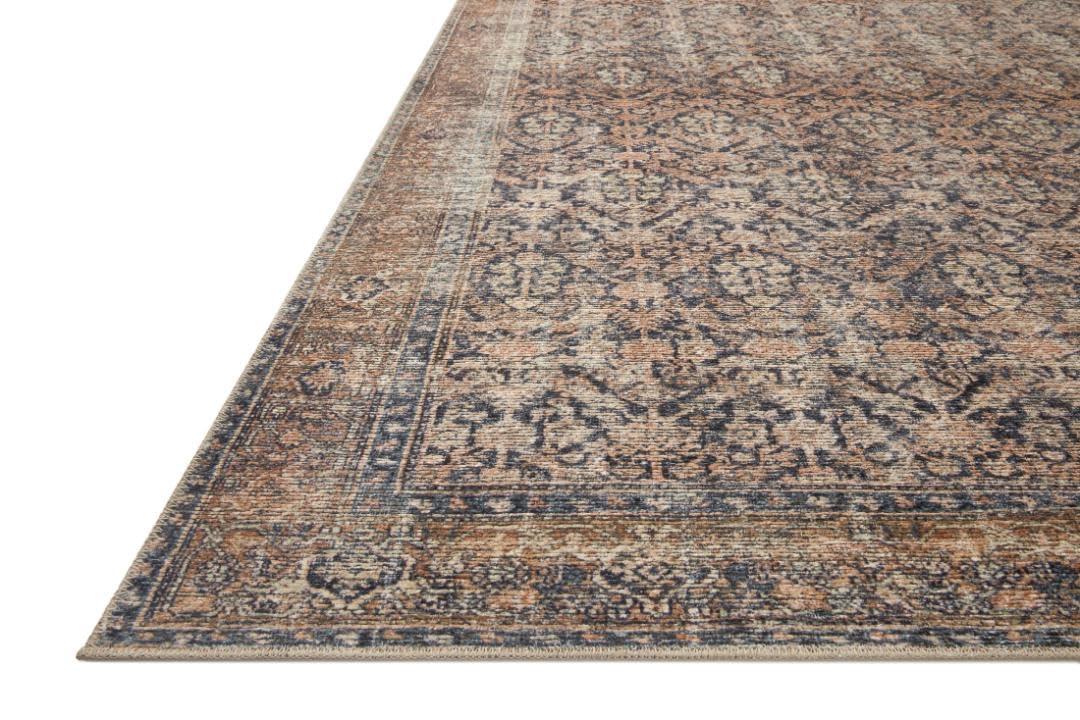 Billie Oriental Ink / Salmon Area Rug