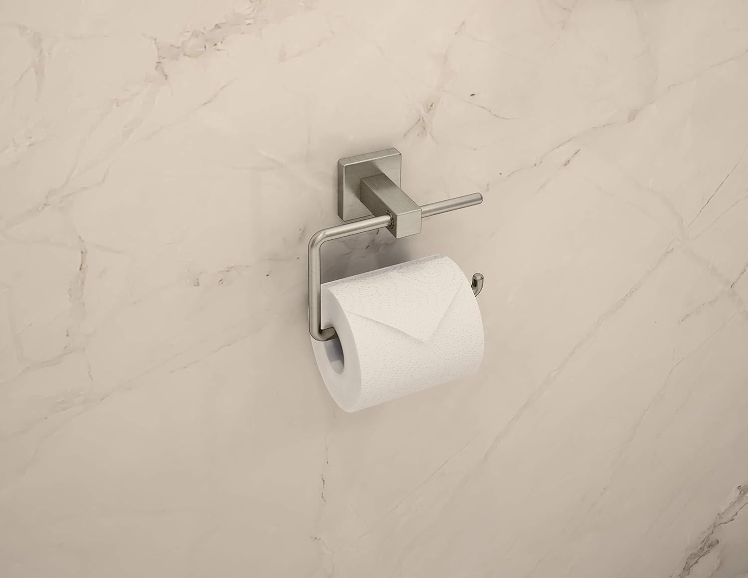 Duro Single Roll Toilet Paper Holder with Wall Mounting Hardware