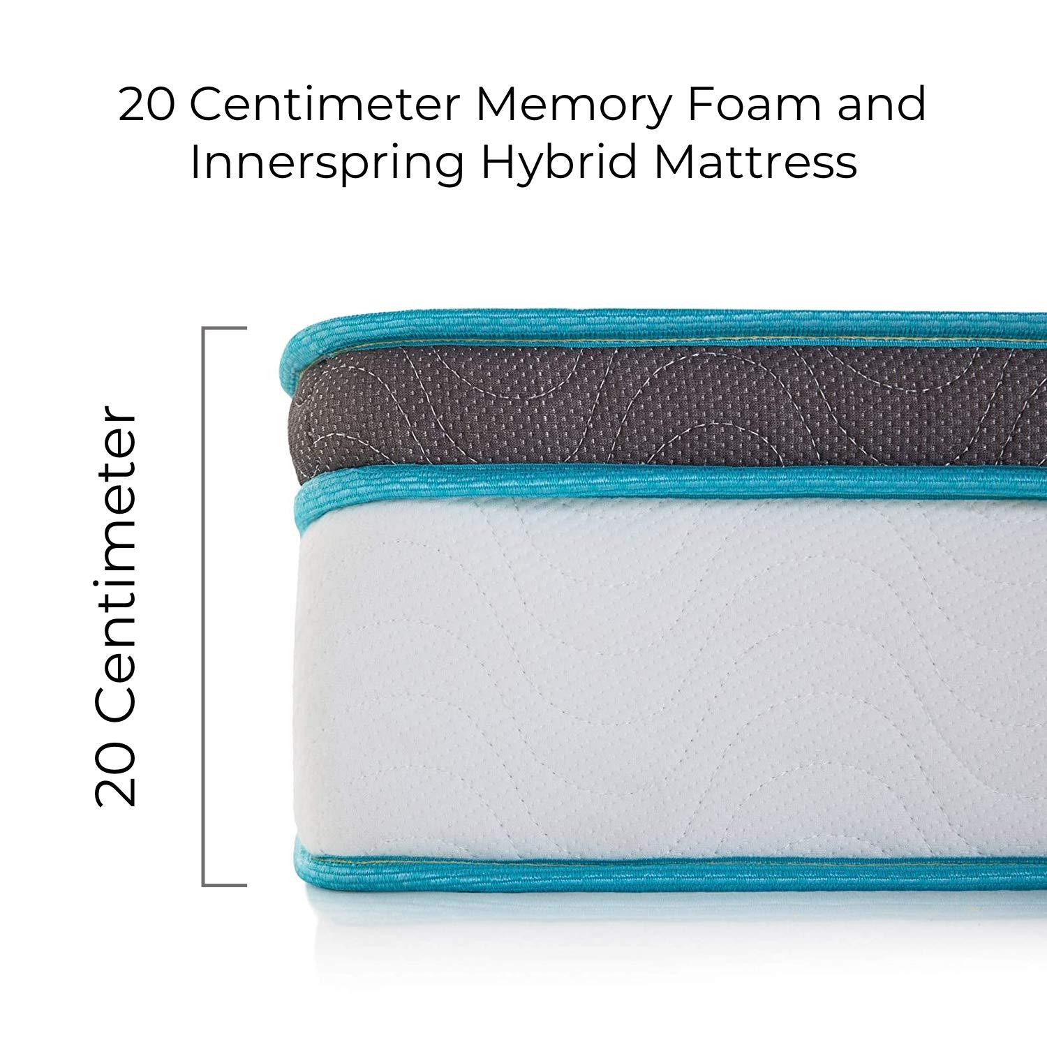 Linenspa Essentials 8 In. Firm Gel Memory Foam Hybrid Mattress
