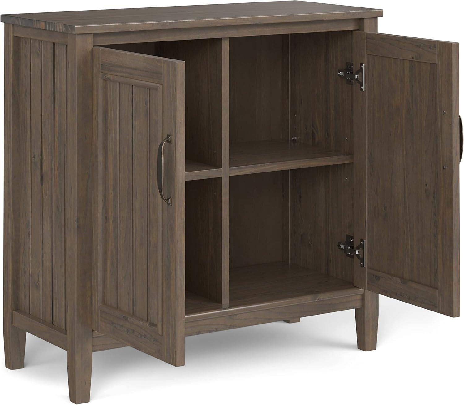 Lev Solid Wood Accent Cabinet