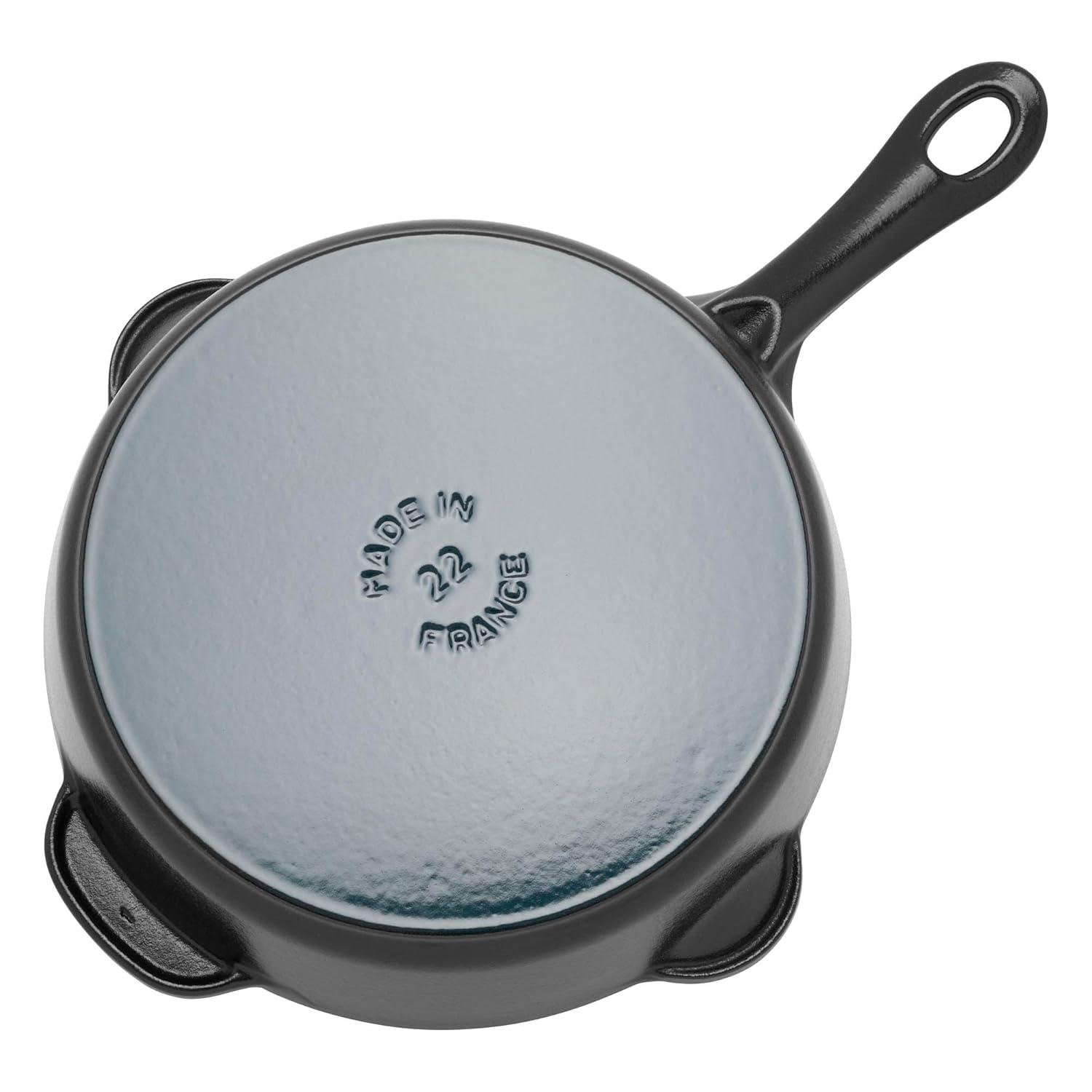 Staub ® 8.5" Grenadine Enameled Cast Iron Traditional Deep Skillet