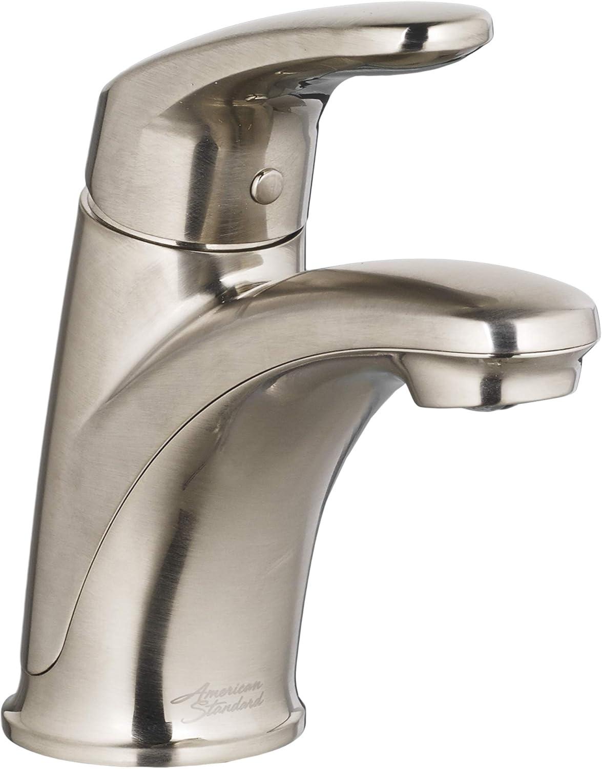 Colony Pro Single-Handle Brushed Nickel Bathroom Faucet with Pop-Up Drain