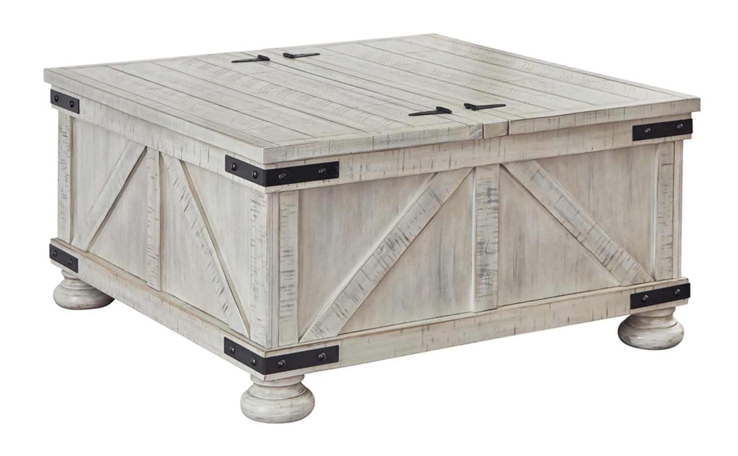 Signature Design by Ashley Casual Carynhurst Coffee Table  Whitewash