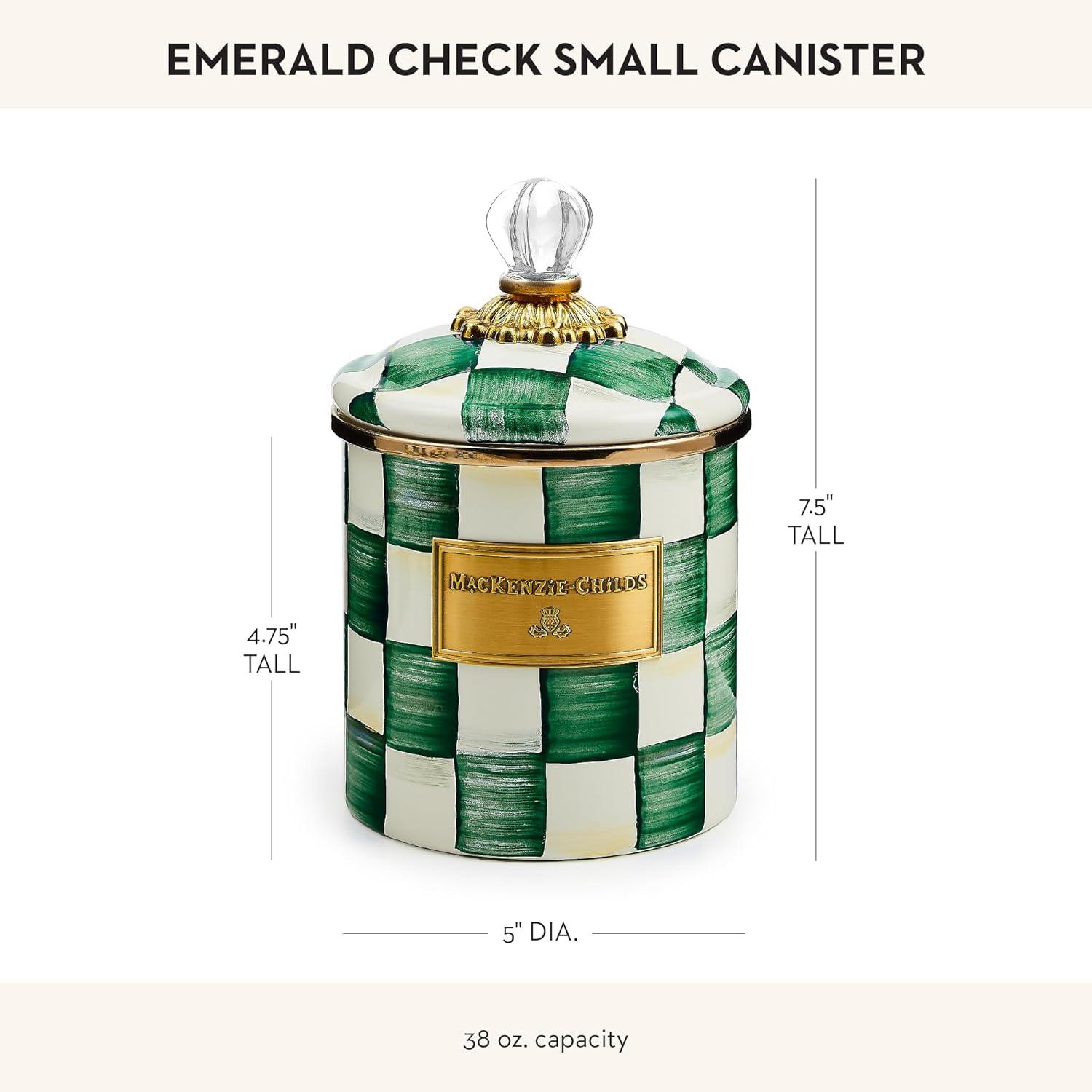 MacKenzie-Childs Courtly Check® Canister