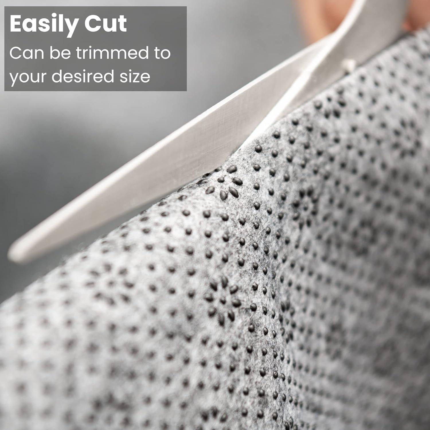 DABLINE 80" x 40" Non Slip Rug Pad for Tufting and Rug Making, Thick and Grippy Backing Fabric