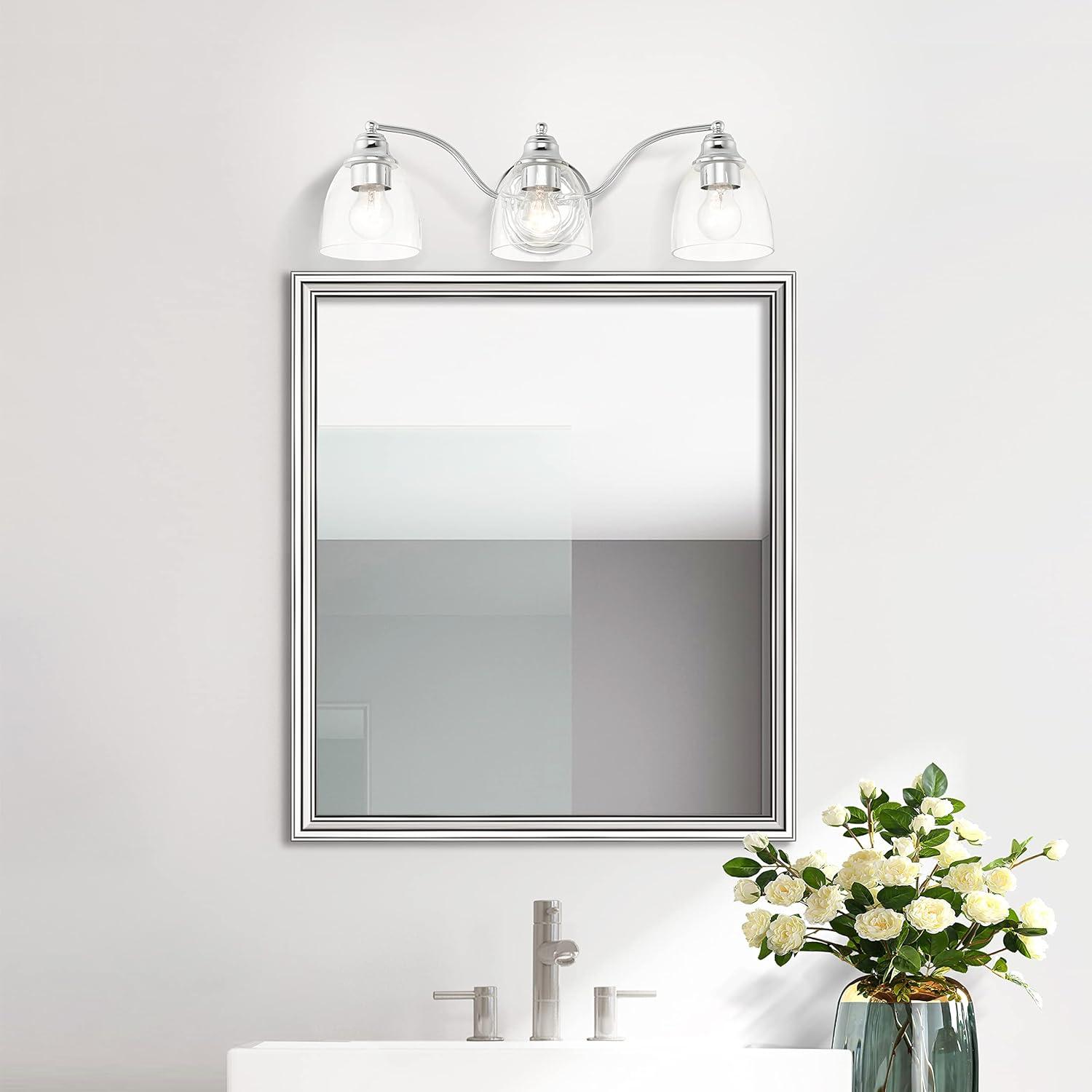 Livex Lighting Montgomery 3 - Light Vanity in  Polished Chrome