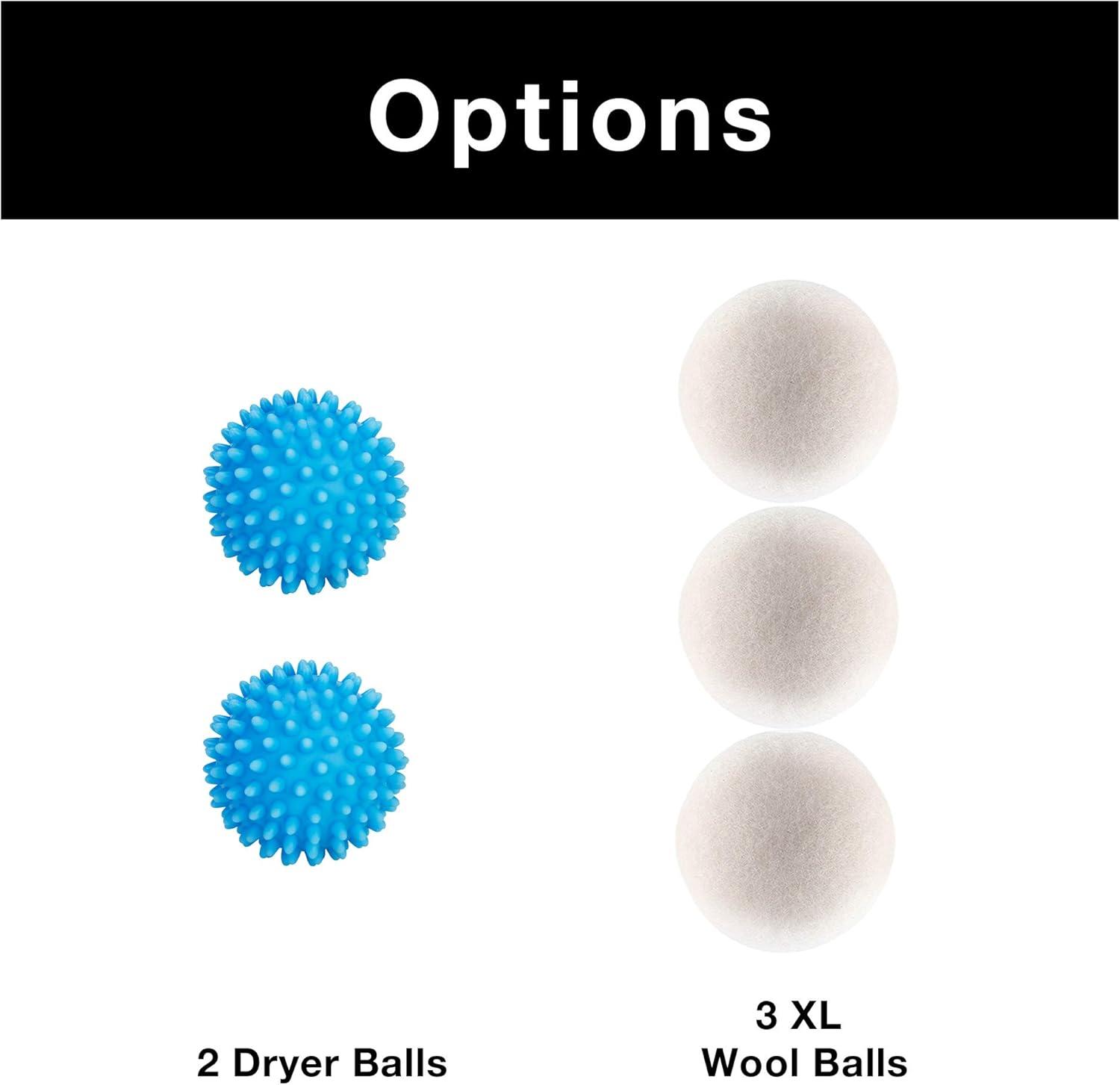 Smart Design Blue Plastic Anti-Static Dryer Balls - Set of 2