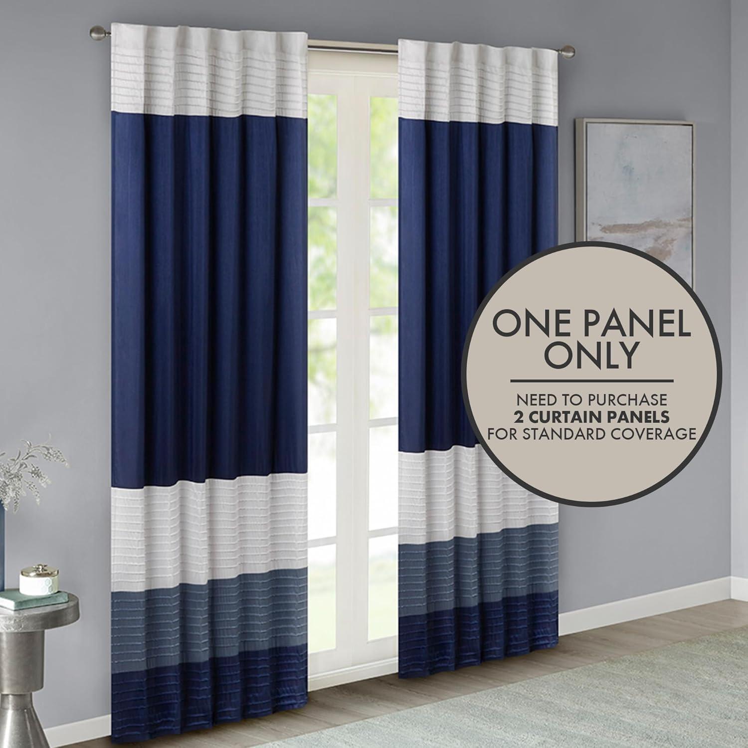 Amherst Polyoni Pintuck Curtain Panel