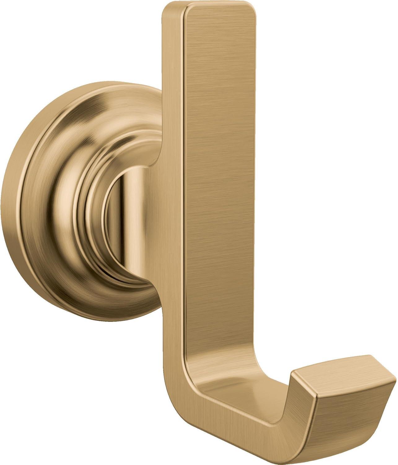 Delta 78935-CZ Tetra Double Towel Hook Bath Hardware Accessory in Stainless Steel