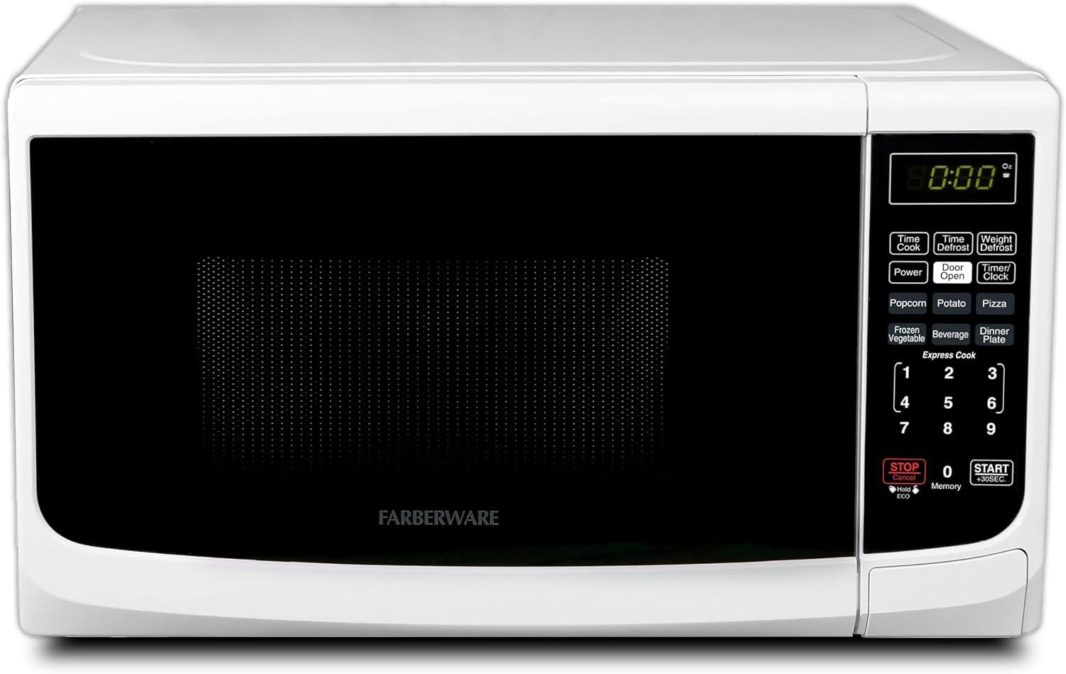 Farberware Farberware Countertop Microwave .7 Cu. Ft. 700-Watt Compact Microwave Oven FMO07ABTWHA