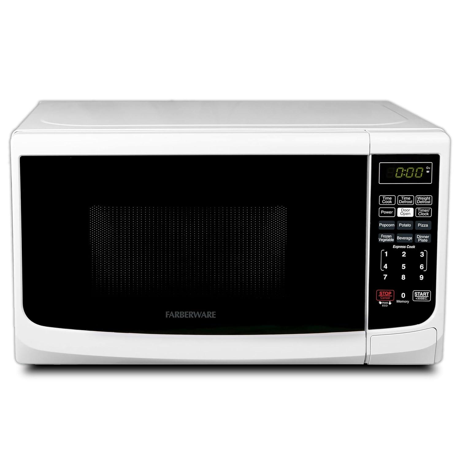 Farberware Farberware Countertop Microwave .7 Cu. Ft. 700-Watt Compact Microwave Oven FMO07ABTWHA