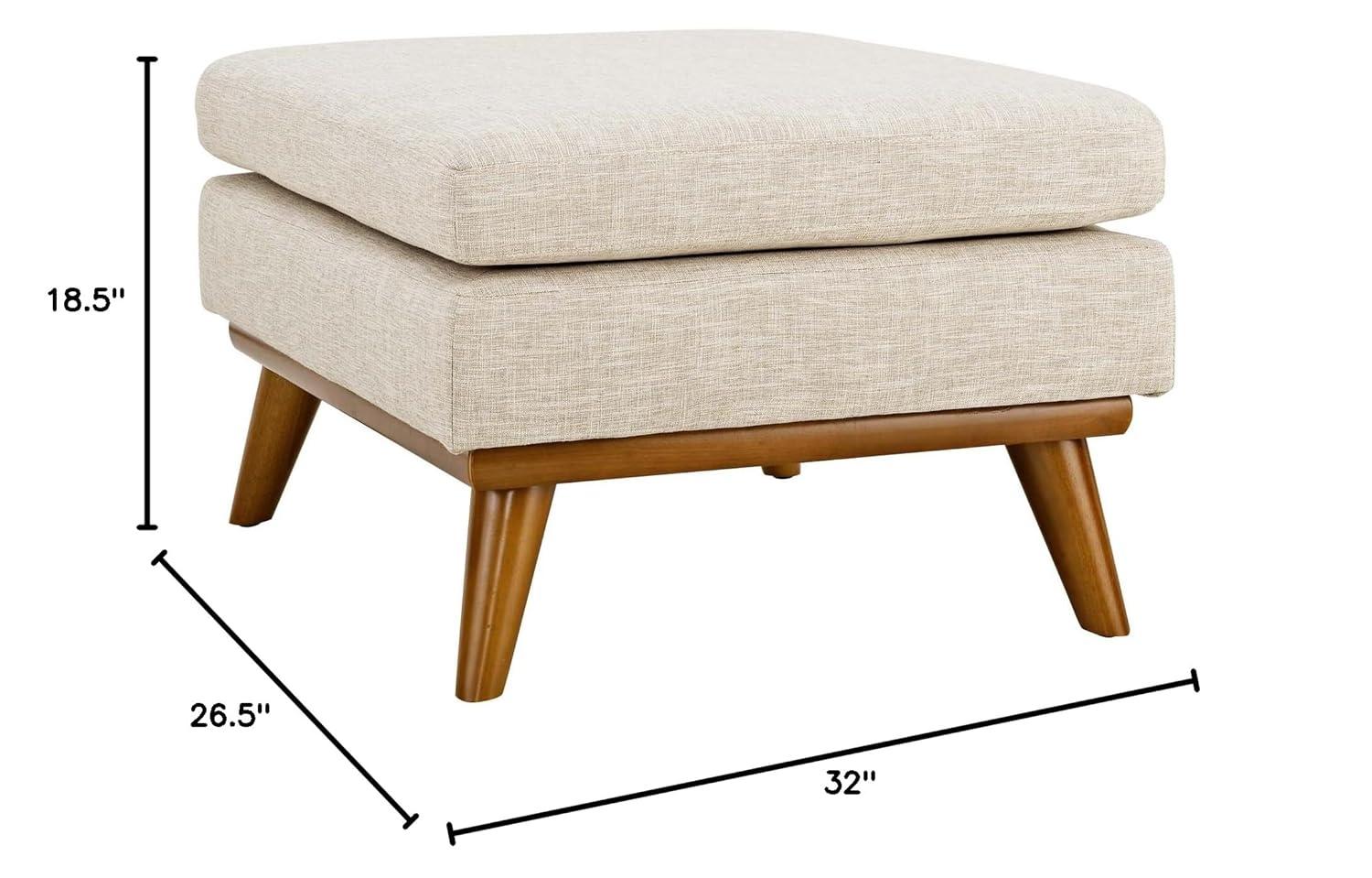Modway Engage Upholstered Fabric Ottoman