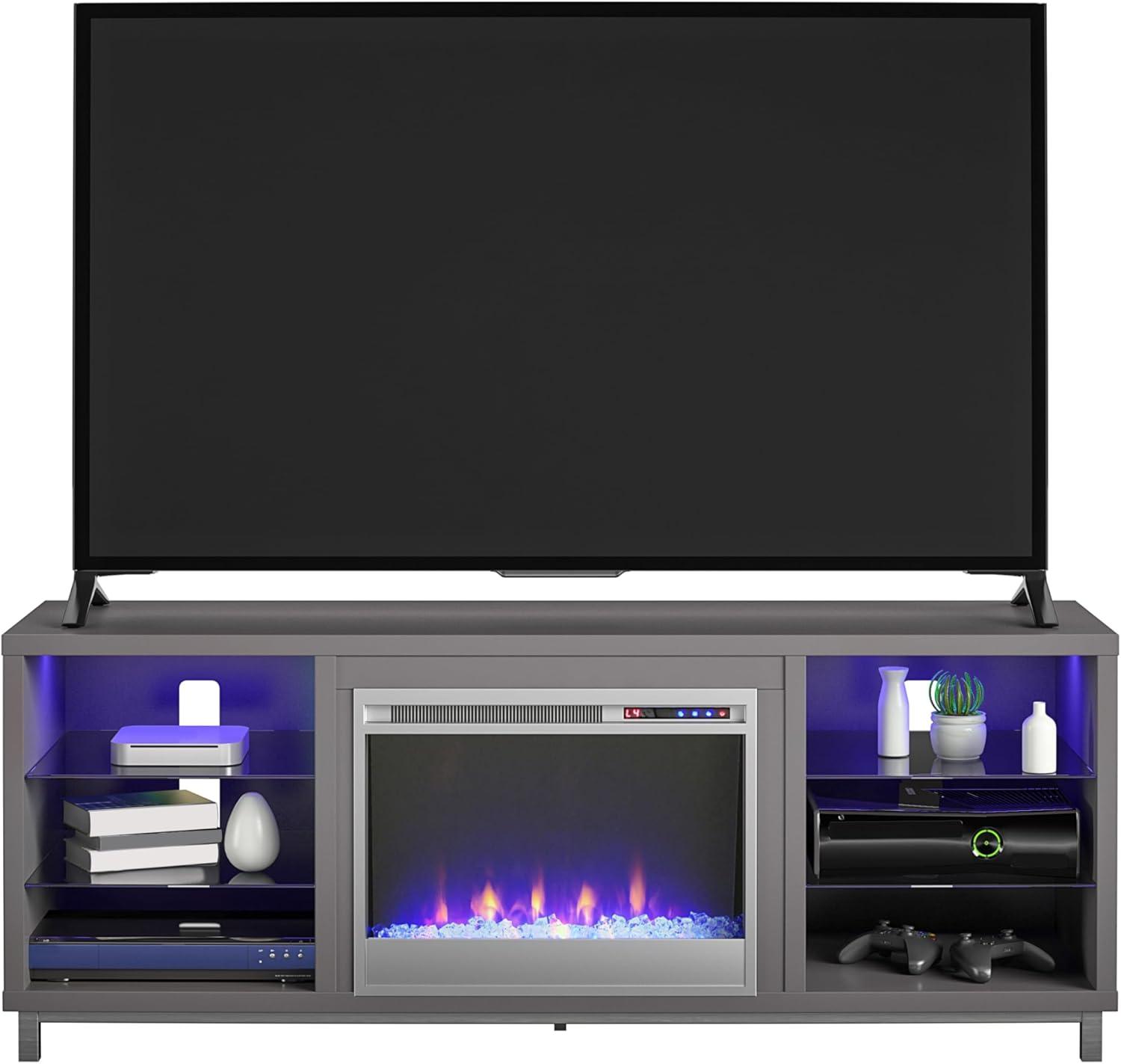 Lumina Fireplace TV Stand for TVs up to 70"