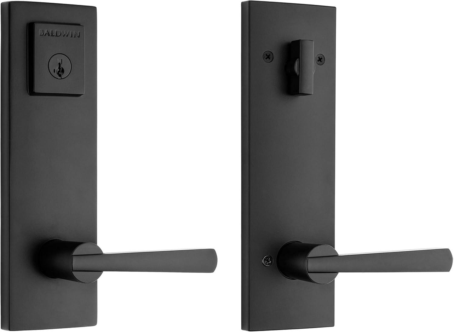 Spyglass Handleset with Deadbolt and Door Lever