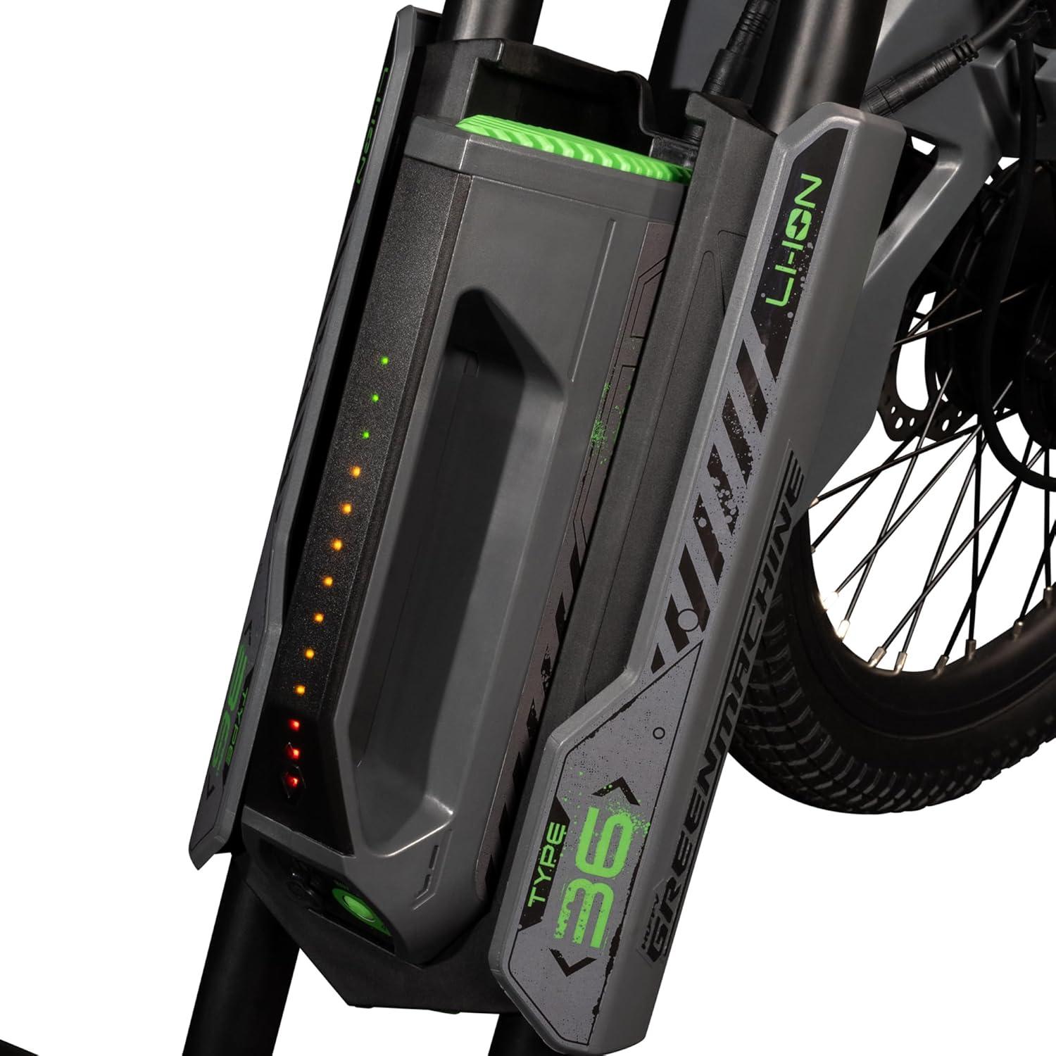 Huffy Electric Green Machine Battery Ride-On - 36V Age 14+ - Black
