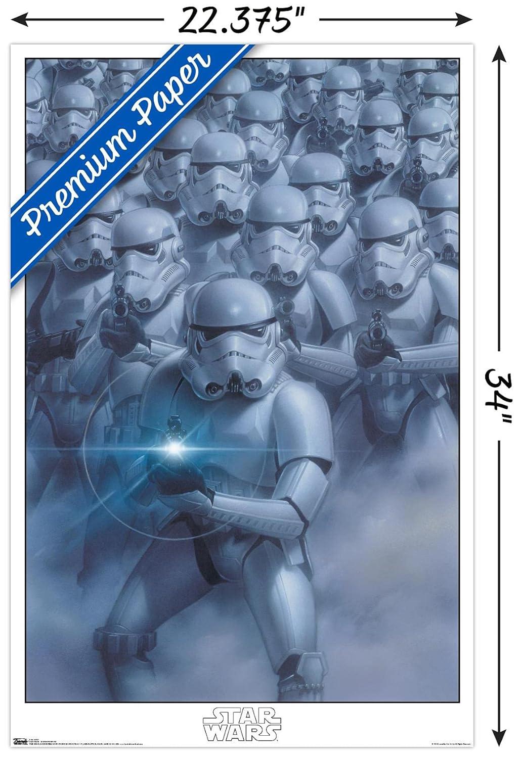 Star Wars: Saga - Stormtroopers Wall Poster, 22.375" x 34"