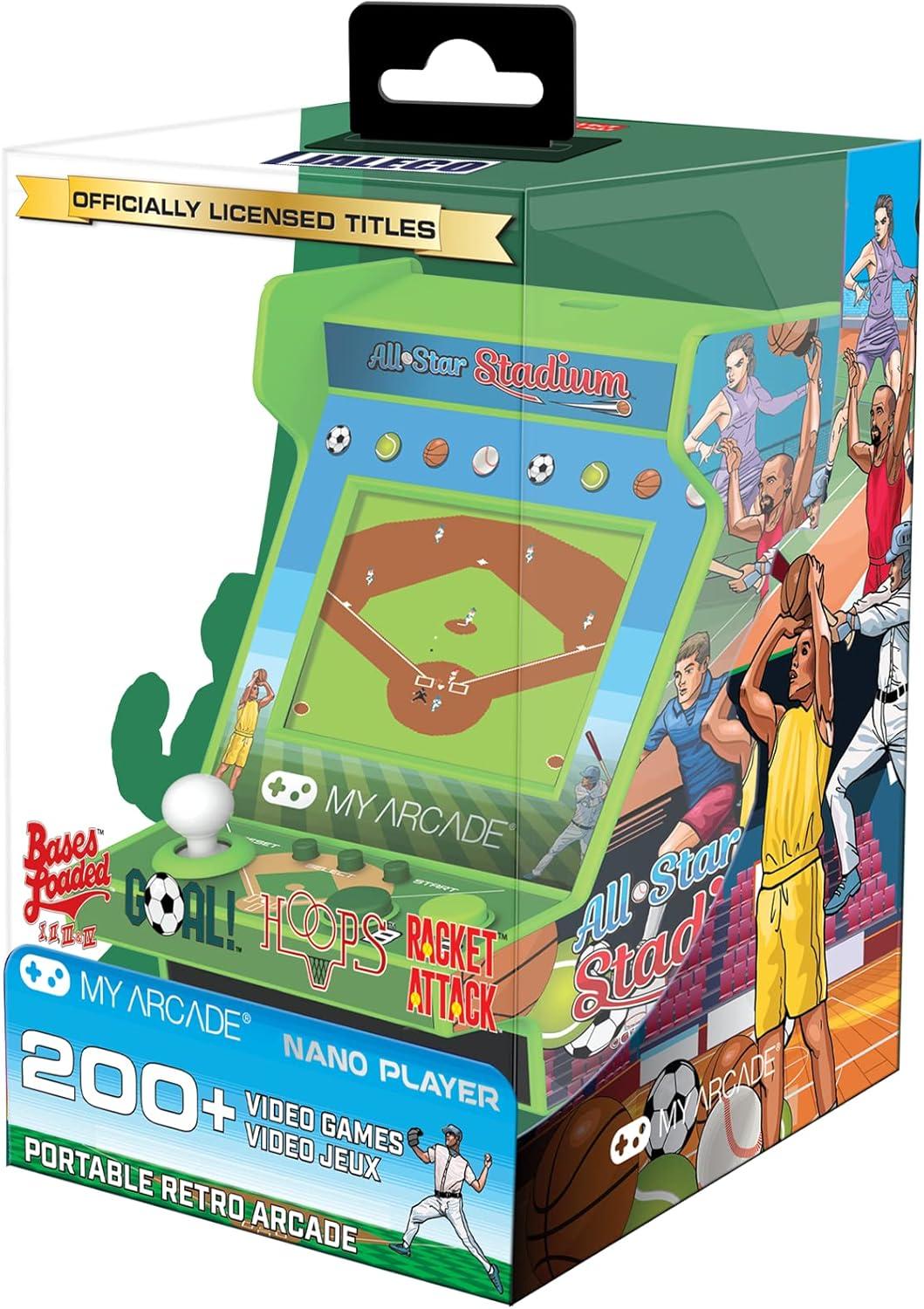 My Arcade All-Star Stadium Nano Player, 207 Games, DGUNL-4123